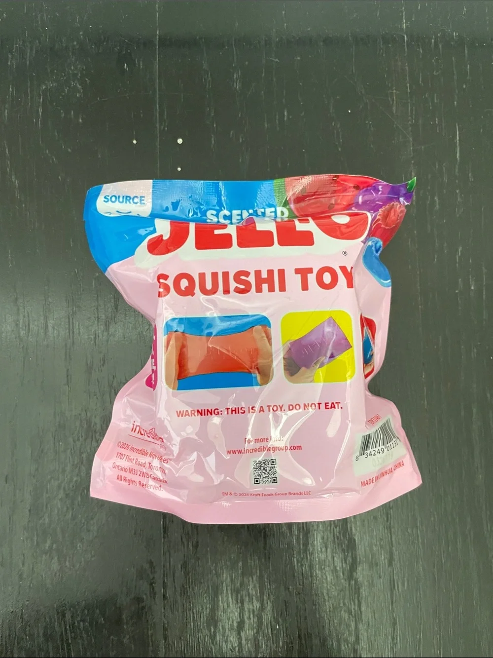 Jell-O fun thermoplastic reliet